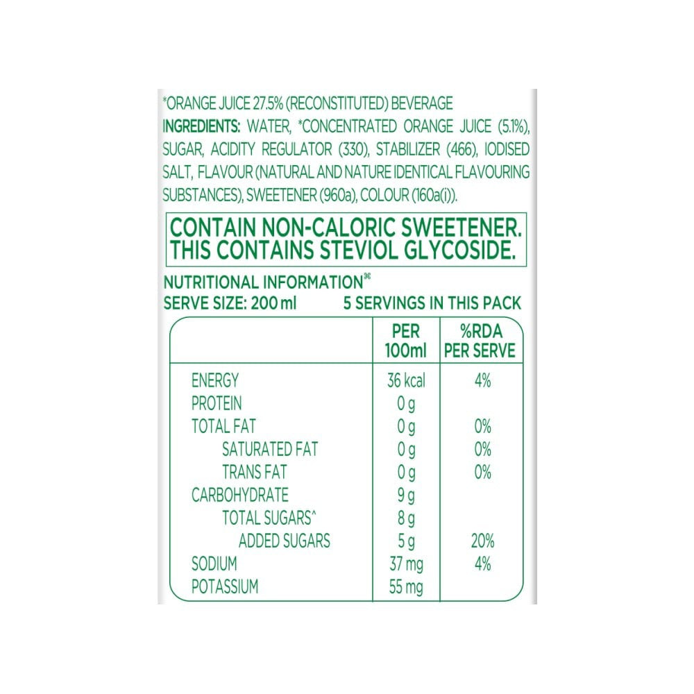 Tropicana Orange Delight Juice : 1 ltr