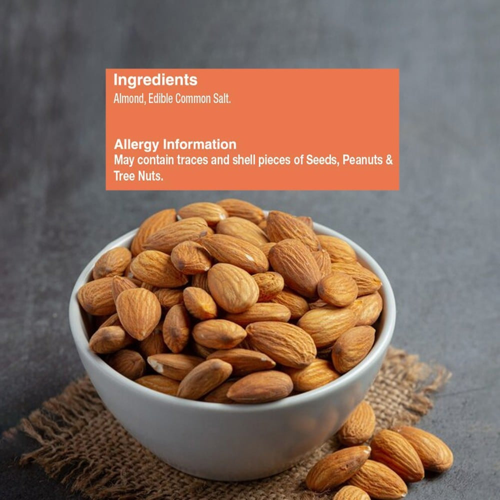 Cornitos Pop n Crunch Lightly Salted California Flavoured Almonds - Roasted - Pack of 2 : 2 x 200 g