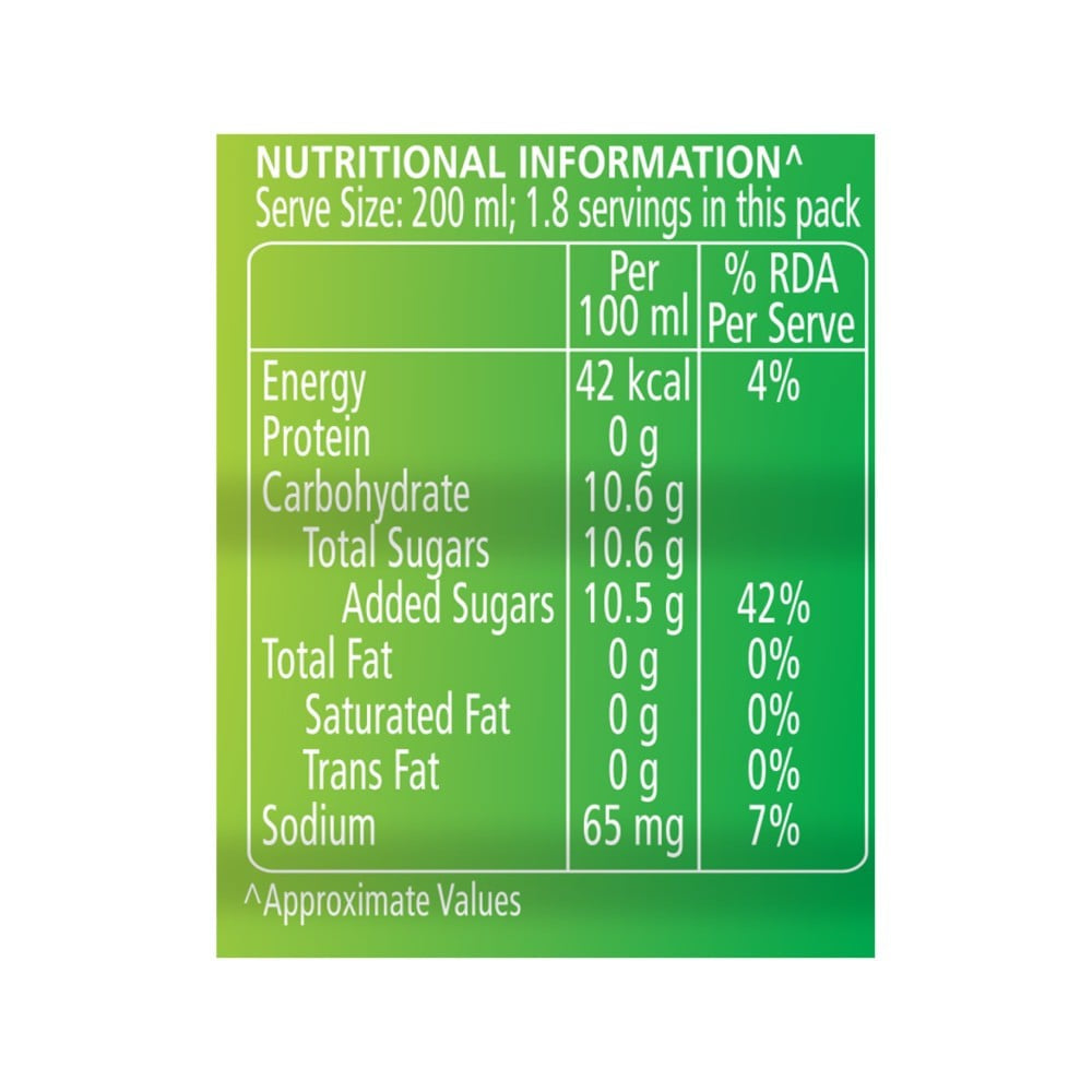 7UP Nimbooz with Lemon Juice : 350 ml
