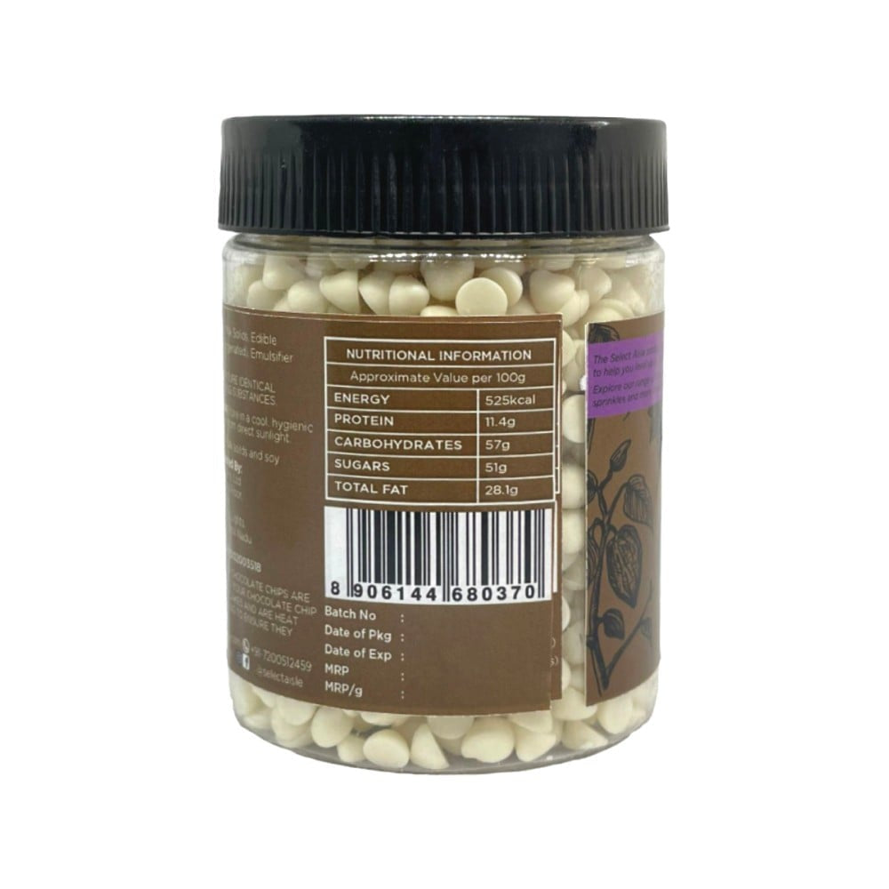 The Select Aisle White Choco Chip : 150 g