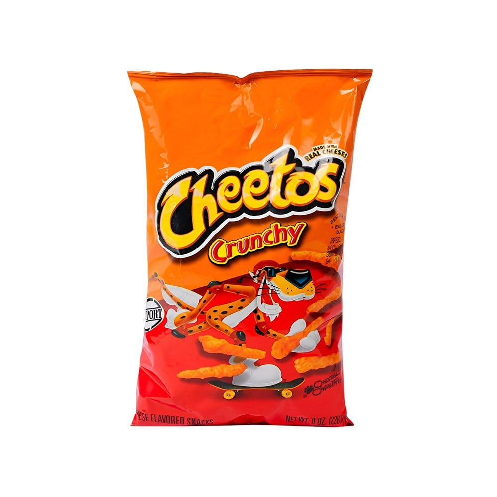 Cheetos Crunchy Cheese Flavoured Crisps : 226.8 g