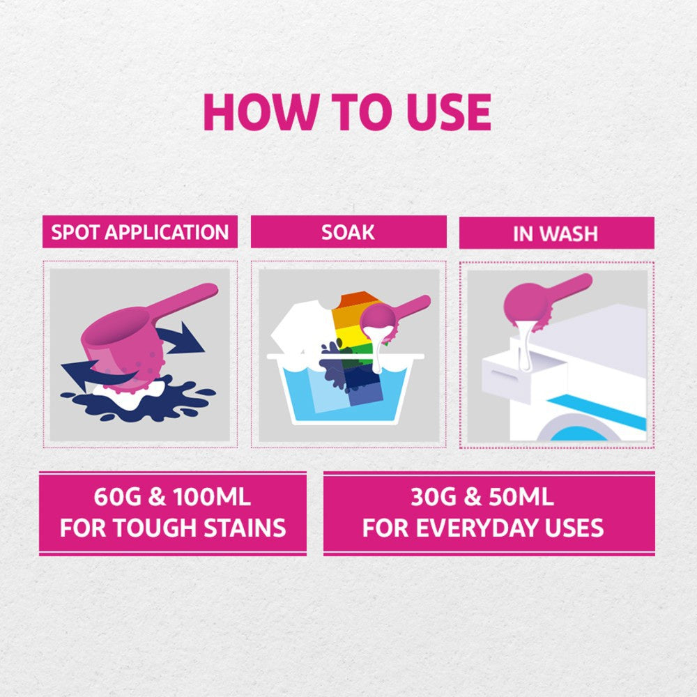 Vanish Oxi Action Fabric Stain Remover : 800 ml