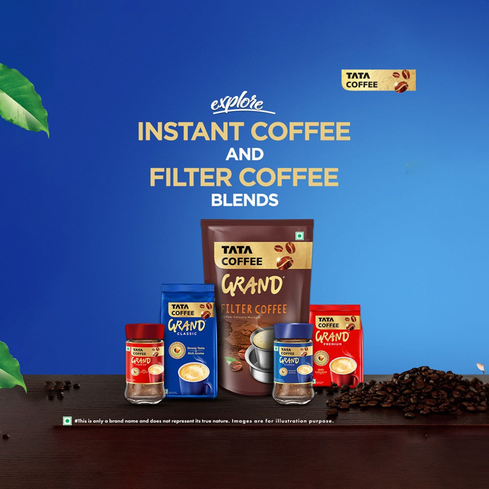 Tata Coffee Grand Classic Instant Coffee (Strong Taste) : 100 g