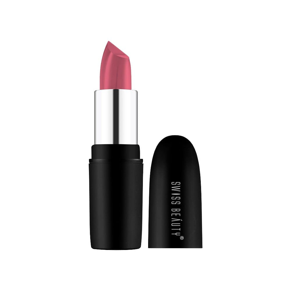 Swiss Beauty Pure Matte Lipstick (Peaches N Cream) : 3.8 g