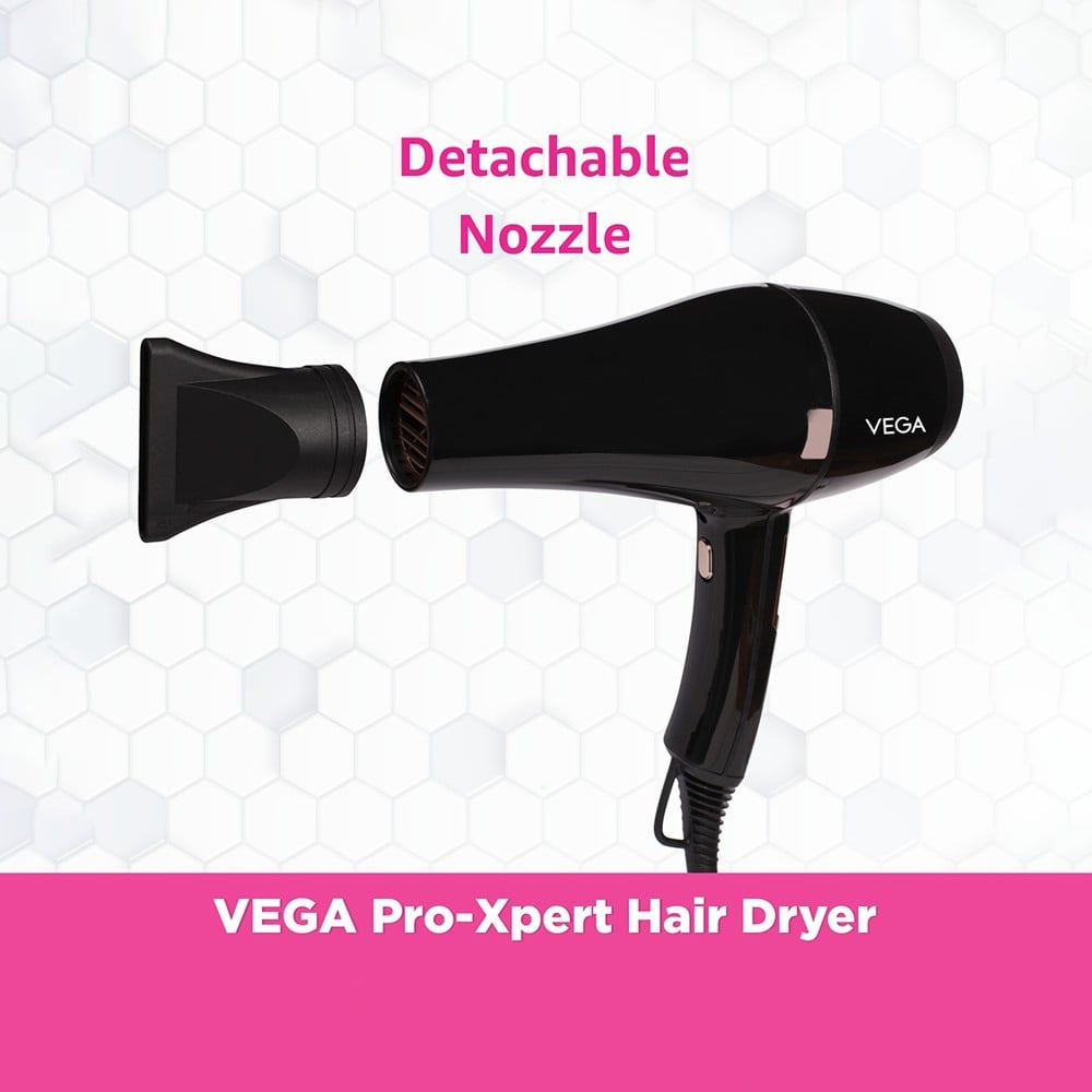 Vega Pro-Xpert Hair Dryer, VHDP-03 (Black, 2200W) : 1 unit