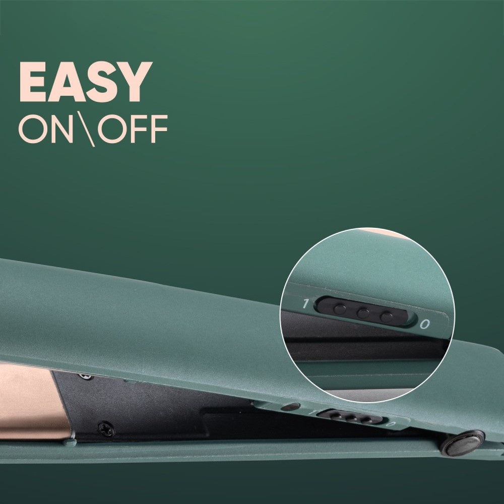 Vega VHSH-42 Salon Smooth Hair Straightener (Green, 41W) : 1 unit