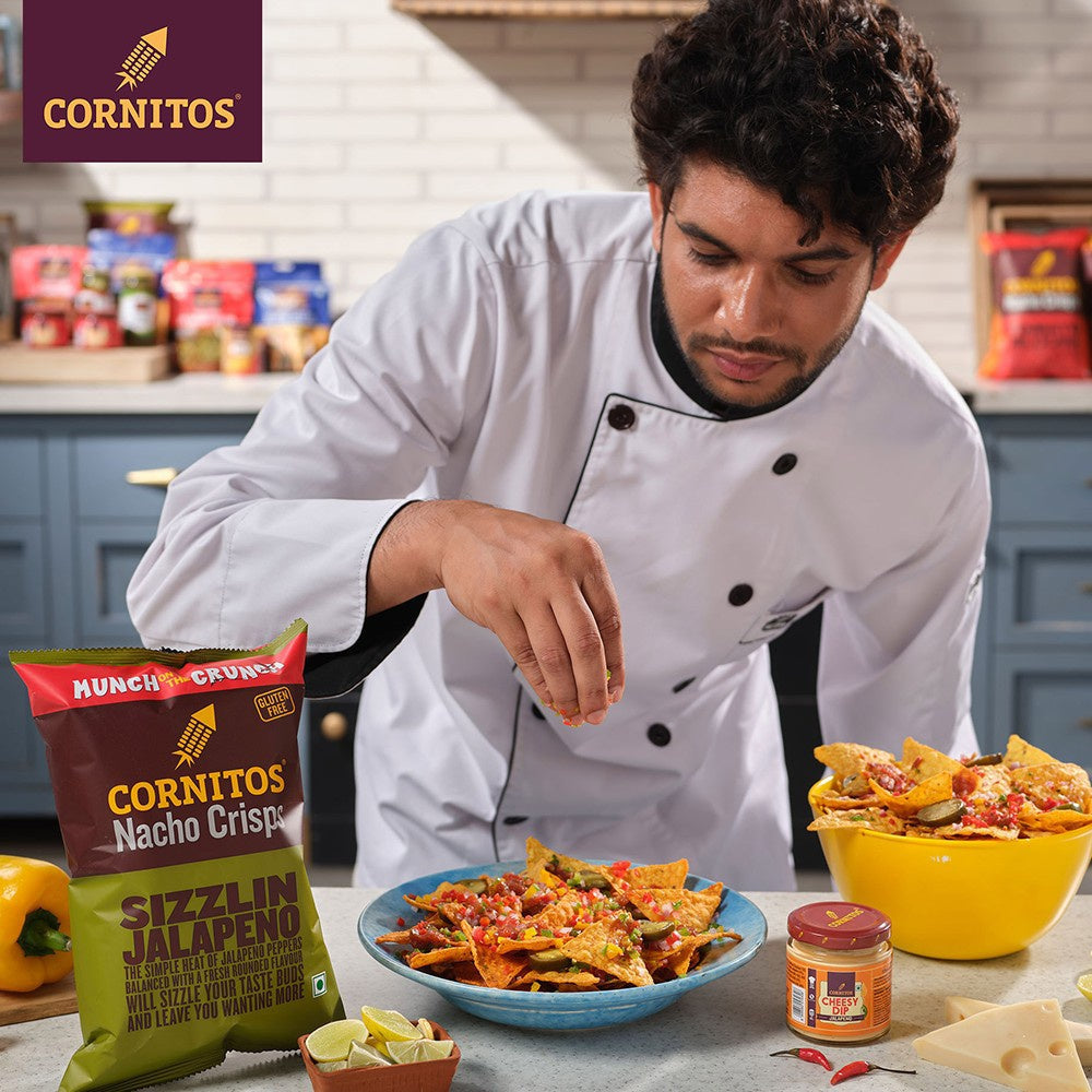 Cornitos Sizzlin Jalapeno Nachos : 55 g
