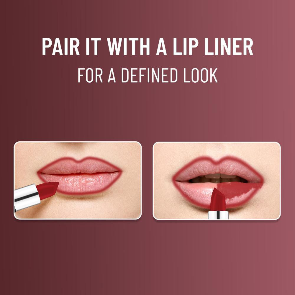 Swiss Beauty Pure Matte Lipstick (Hot Pink) : 3.8 g