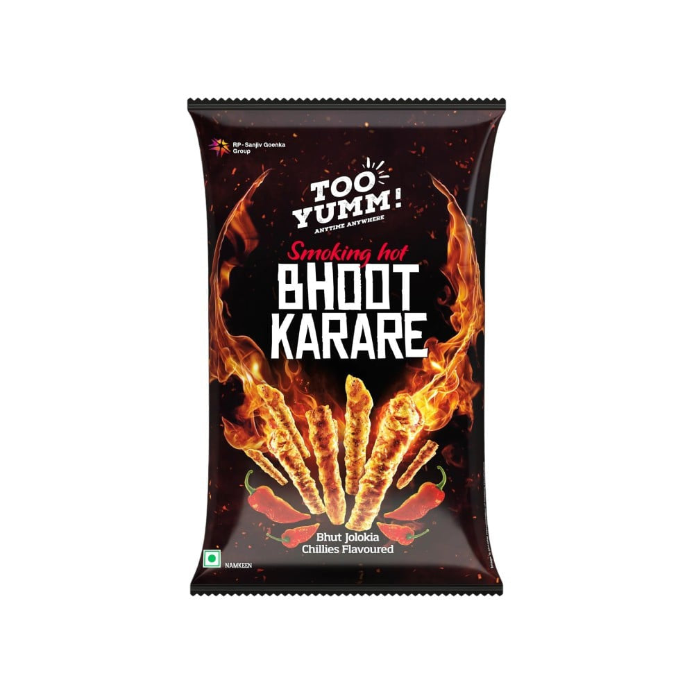 Too Yumm Smoking Hot Bhoot Karare Crisps : 67 g