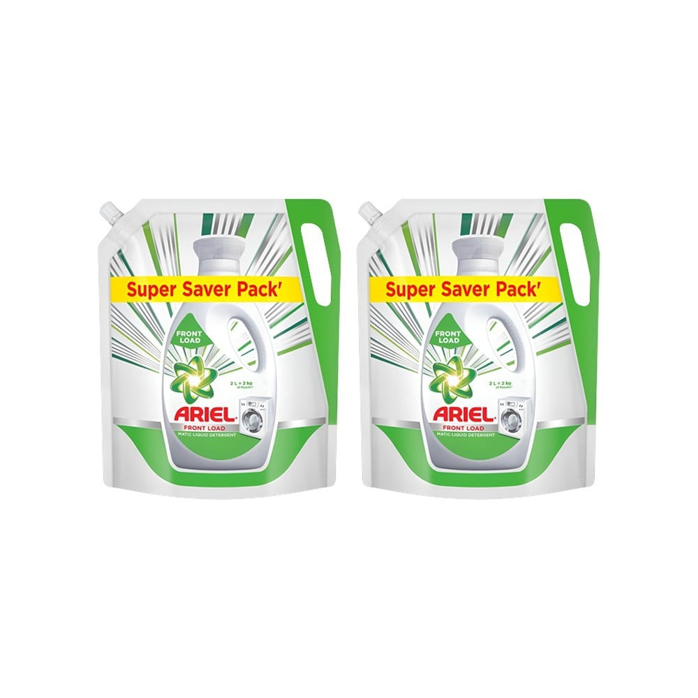 Ariel Front Load Liquid Detergent 2 ltr - Pack of 2 : 2 x 2 ltr