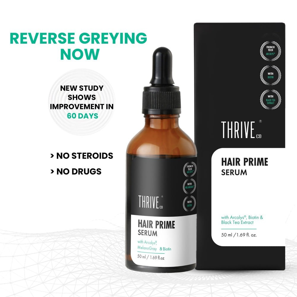 ThriveCo Anti-Greying Prime Hair Serum : 50 ml