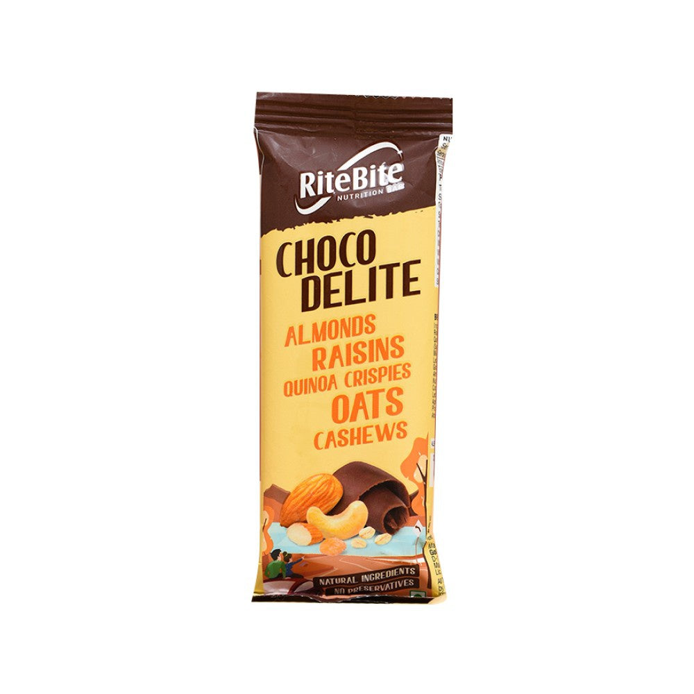 RiteBite Choco Delite 4g Protein Bar : 40 g