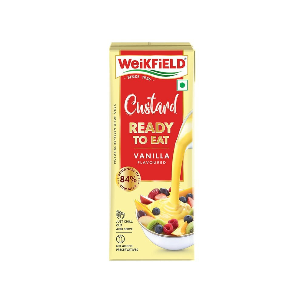 Weikfield Ready To Eat Custard (Vanilla) : 200 ml