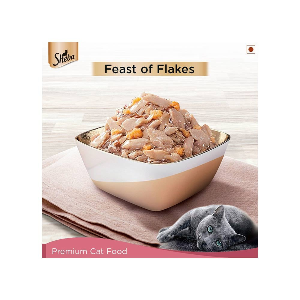 Sheba Rich - Skipjack Salmon in Sasami Wet Cat Food - Pack of 2 : 2 x 12 x 35 g
