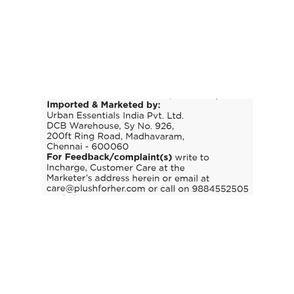 Plush Rash Free Sanitary Pads (with 2 Free Liners) : 10 pieces