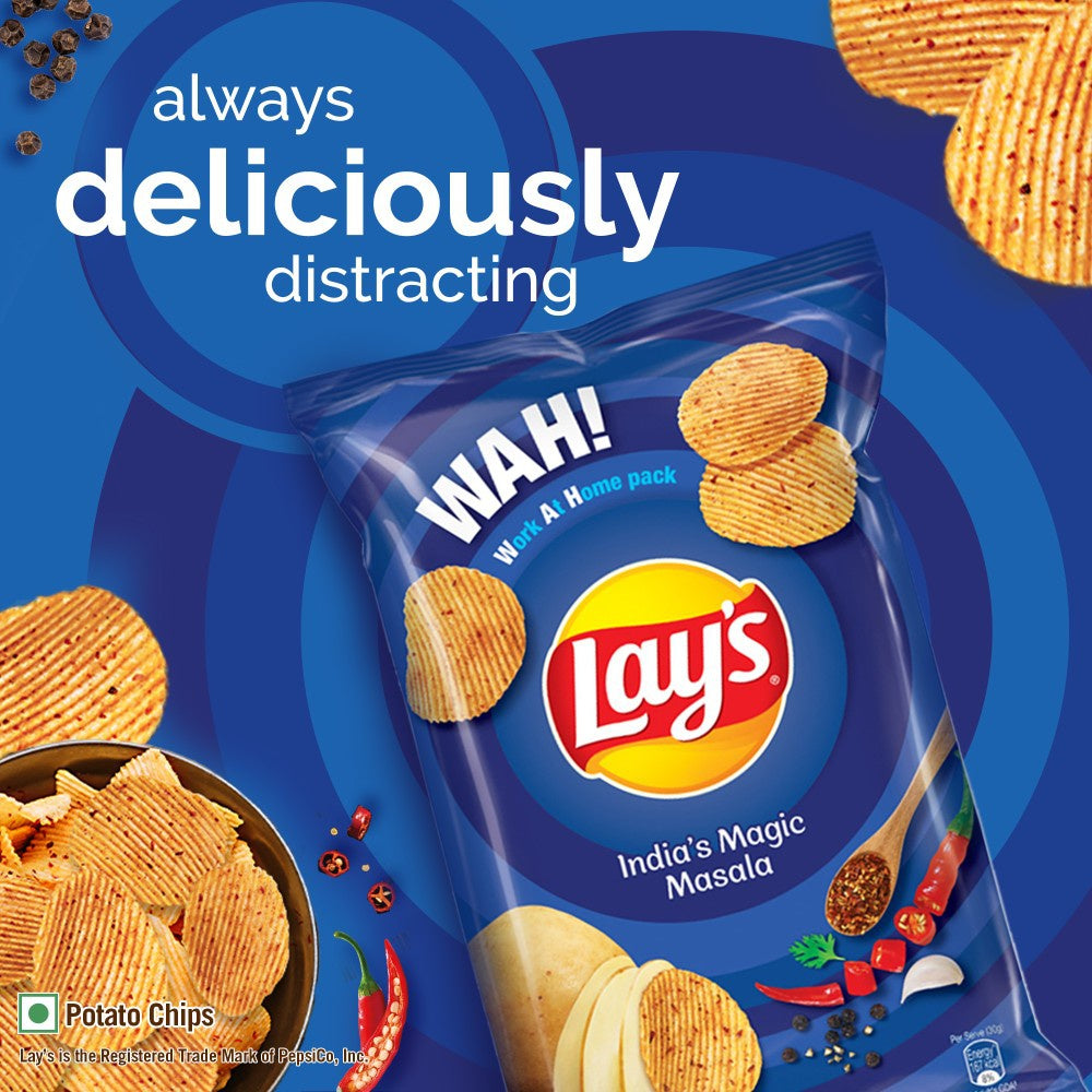 Lay's India's Magic Masala Potato Chips : 48 g