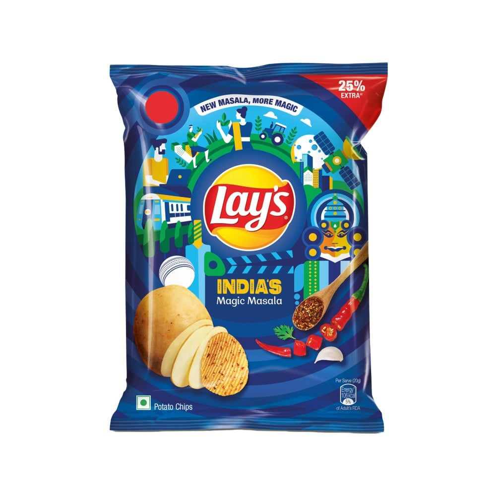 Lay's India's Magic Masala Potato Chips : 48 g