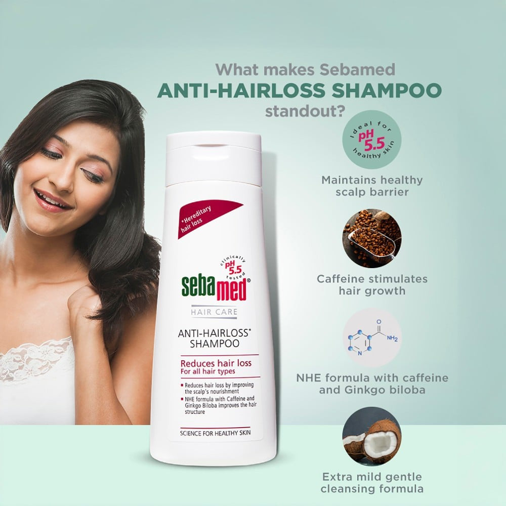 Sebamed Anti Hairloss Shampoo : 200 ml