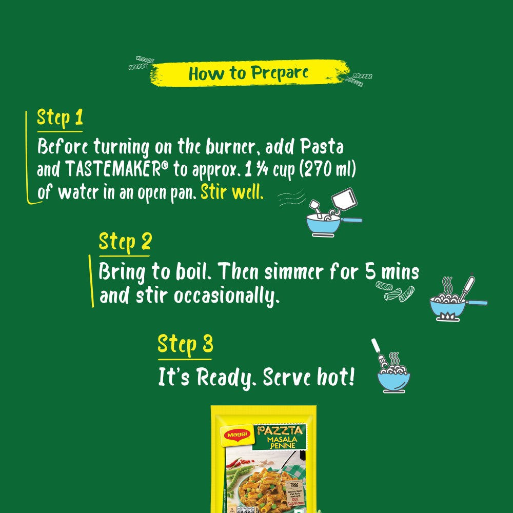 Maggi Masala Penne Instant Pasta : 69.5 g
