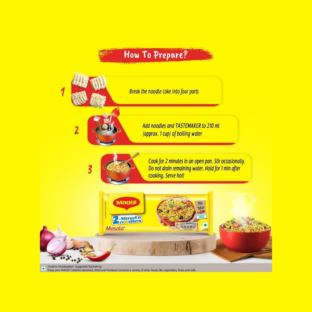 Maggi Masala 2 Minutes Instant Noodles : 560 g