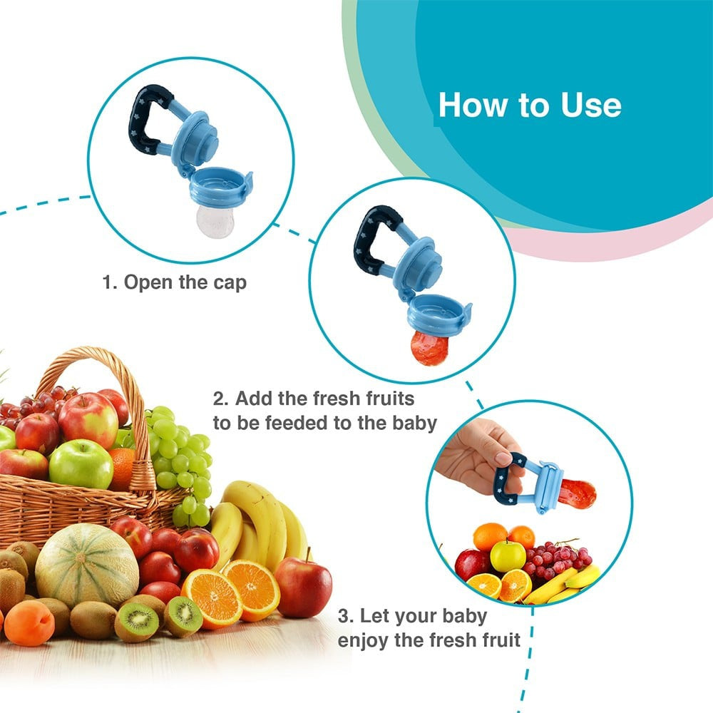 Vega Baby & Mom Baby Nibbler - Fruit Feeder : 1 unit