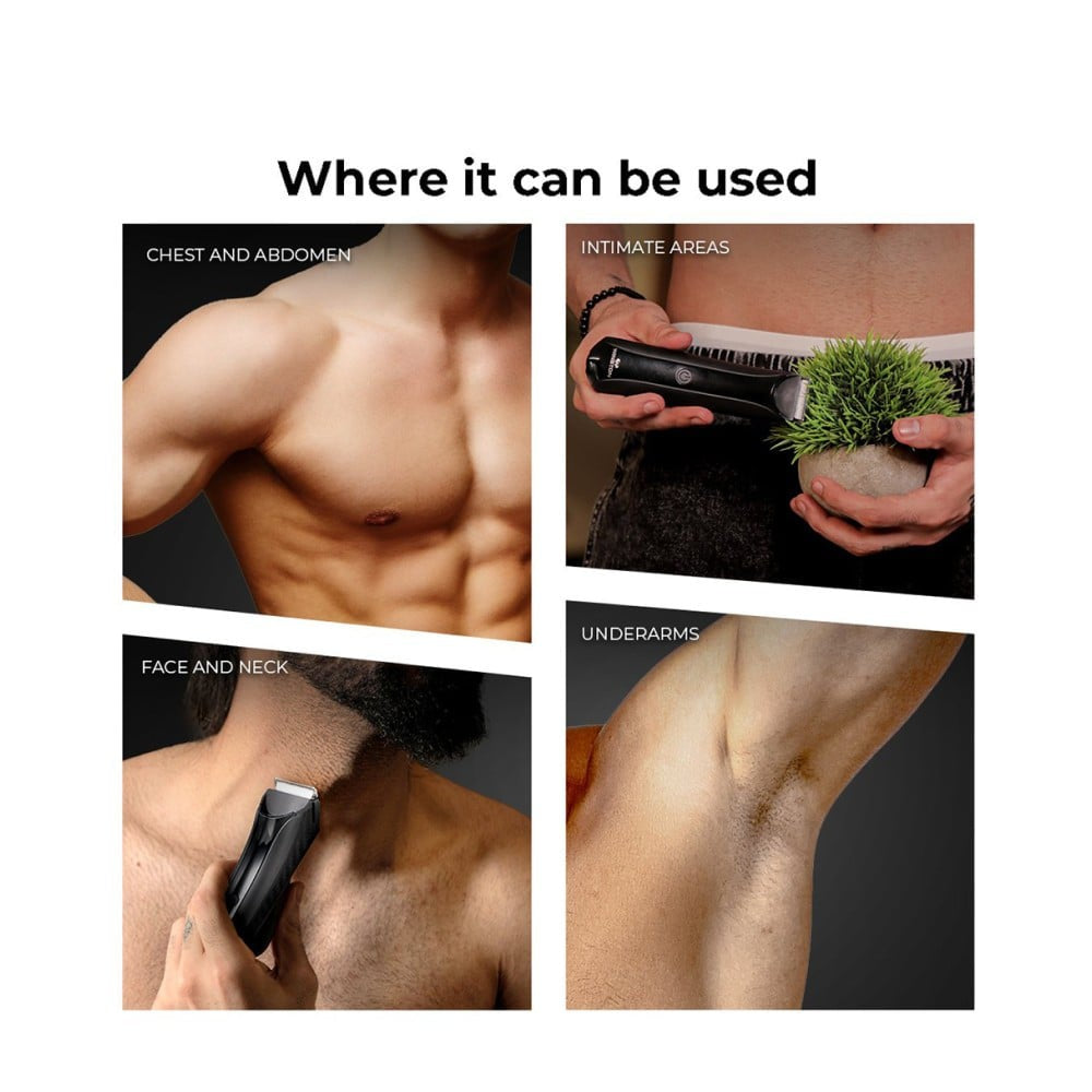 Winston Male Body Trimmer - Nut Groomer 2.0 (Black) : 1 unit