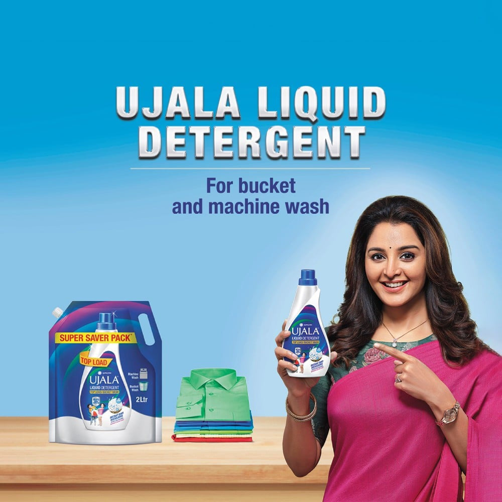 Ujala Top Load Liquid Detergent Top Load : 2 ltr