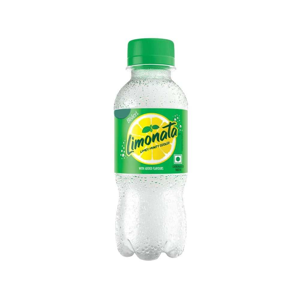 Bisleri Limonata Limey Minty Cooler Soft Drink : 1 pack (24 pieces x 160 ml)