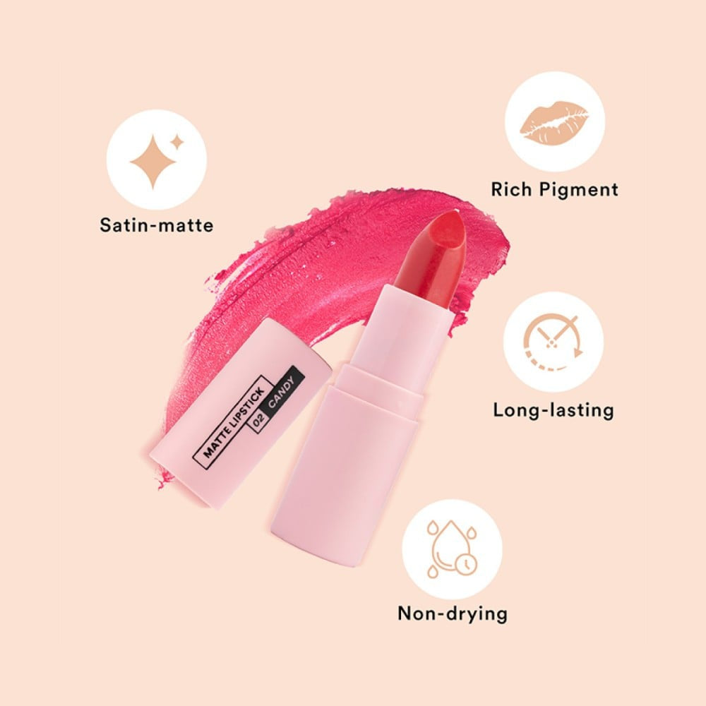 SUGAR POP Matte Lipstick (Candy 02) : 4.2 g