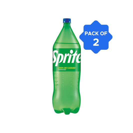 Sprite Lime Flavoured Soft Drink (2.25 l) - Pack of 2 : 2 x 2.25 ltr