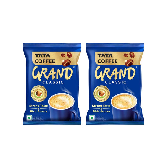 Tata Coffee Grand Classic- Instant Coffee - Pack of 2 : 2 x 50 g