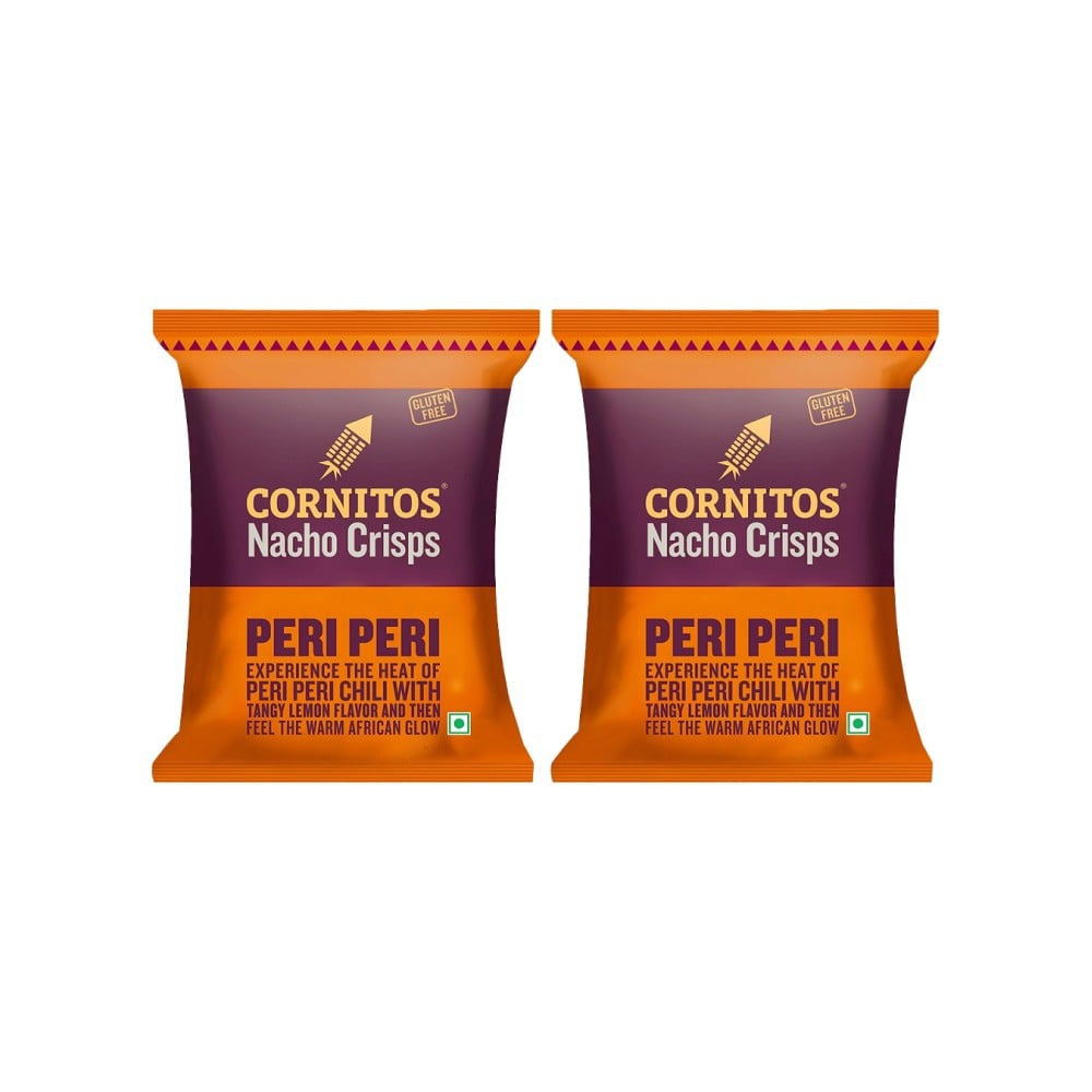 Cornitos Peri Peri Nachos - Pack of 2 : 2 x 150 g