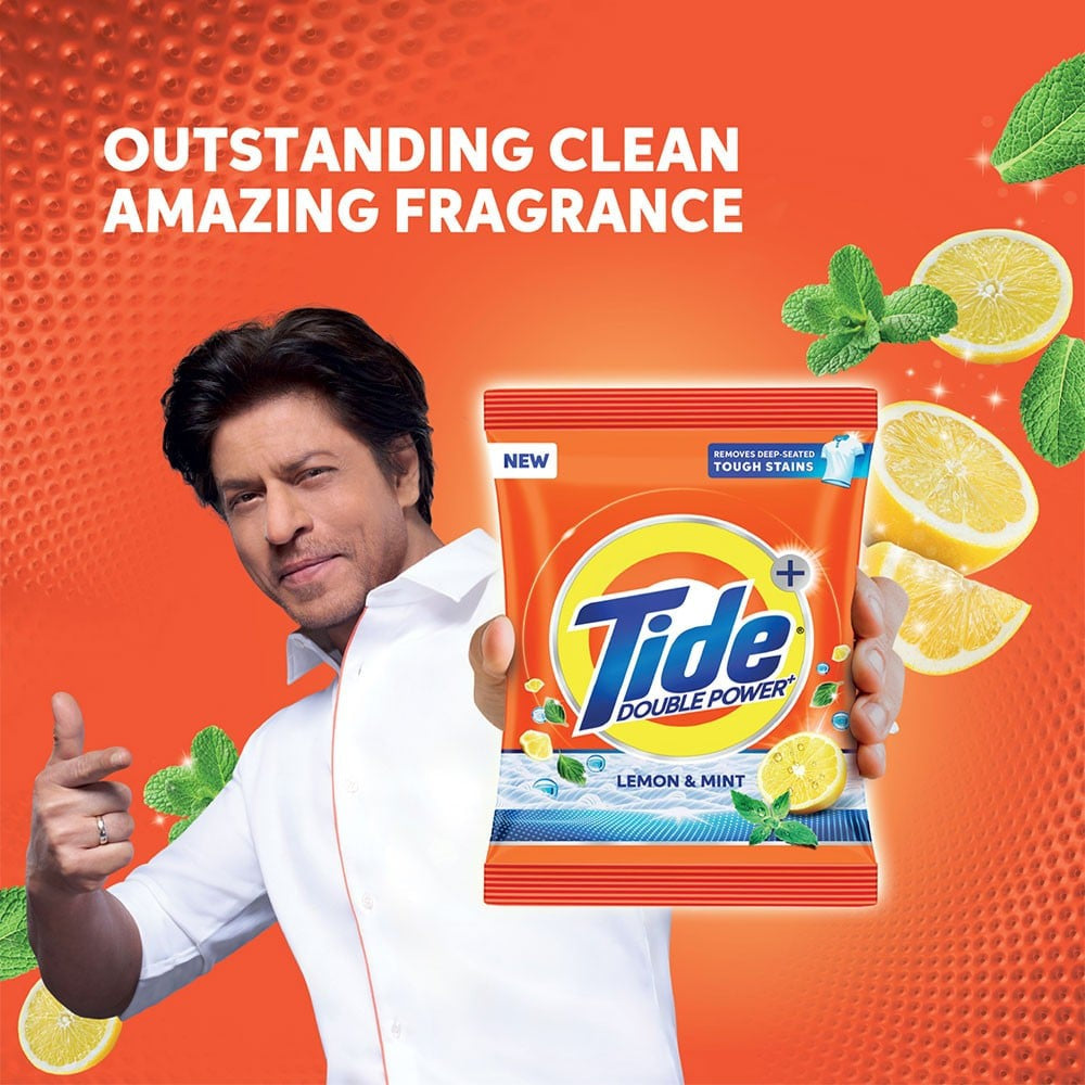 Tide Plus Detergent Powder Lemon & Mint : 2 kg