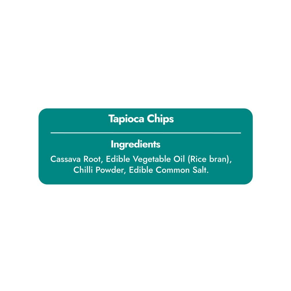 Sweet Karam Coffee Tapioca Chips - No Palm Oil - Pack of 2 : 2 x 65 g
