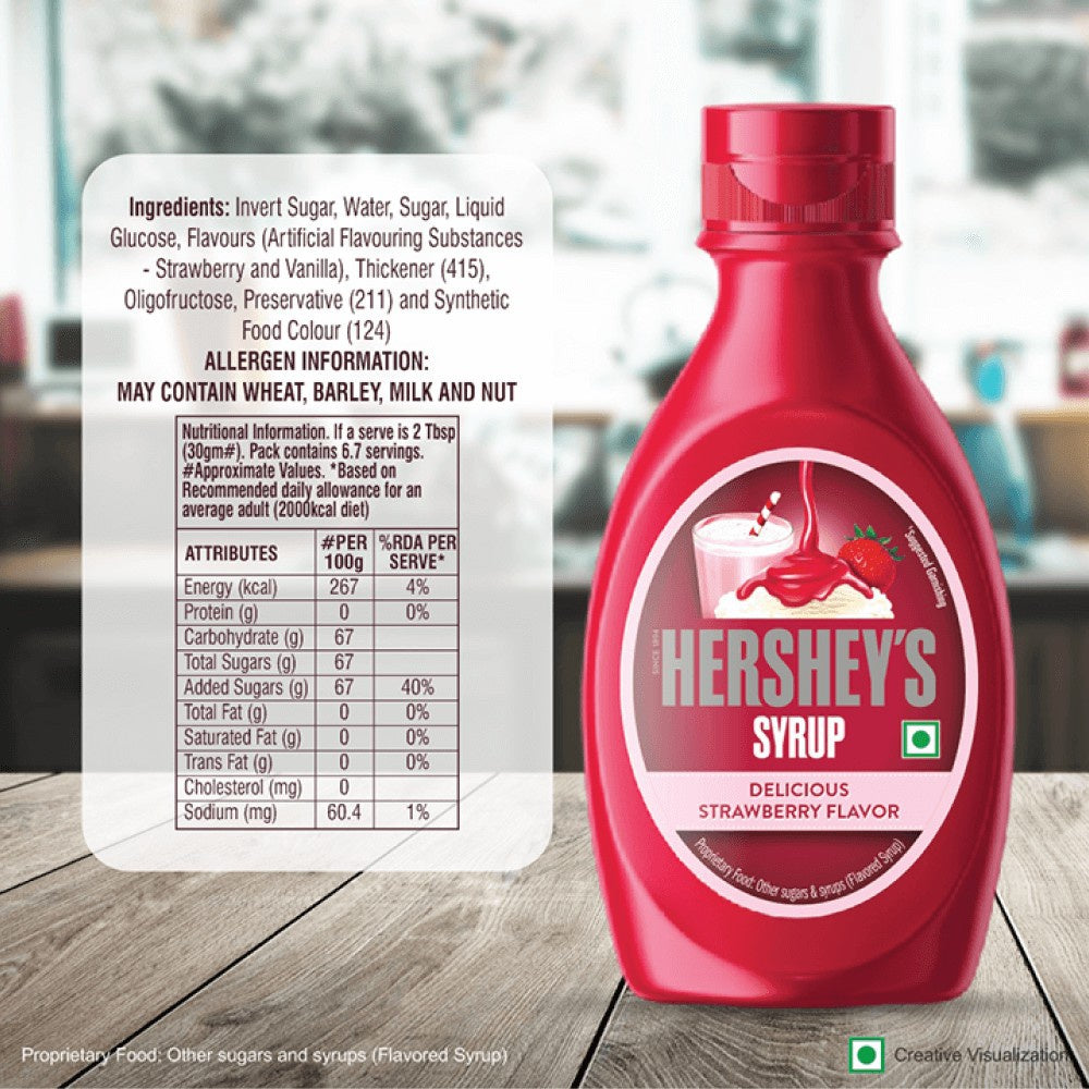 Hershey's Strawberry Syrup : 200 g