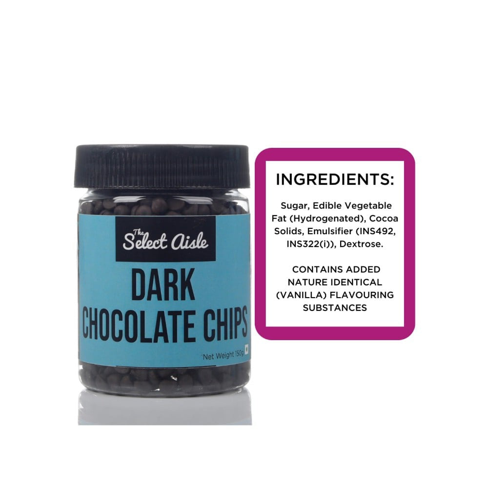 The Select Aisle Choco Chip (Dark Chocolate) : 150 g