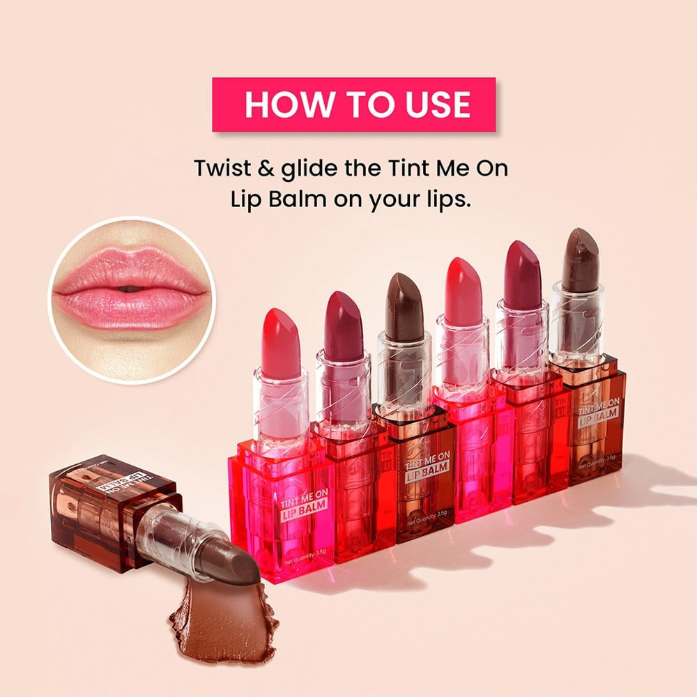 Swiss Beauty Tint Me On Lip Balm (Mauve Muffin) : 3.5 g