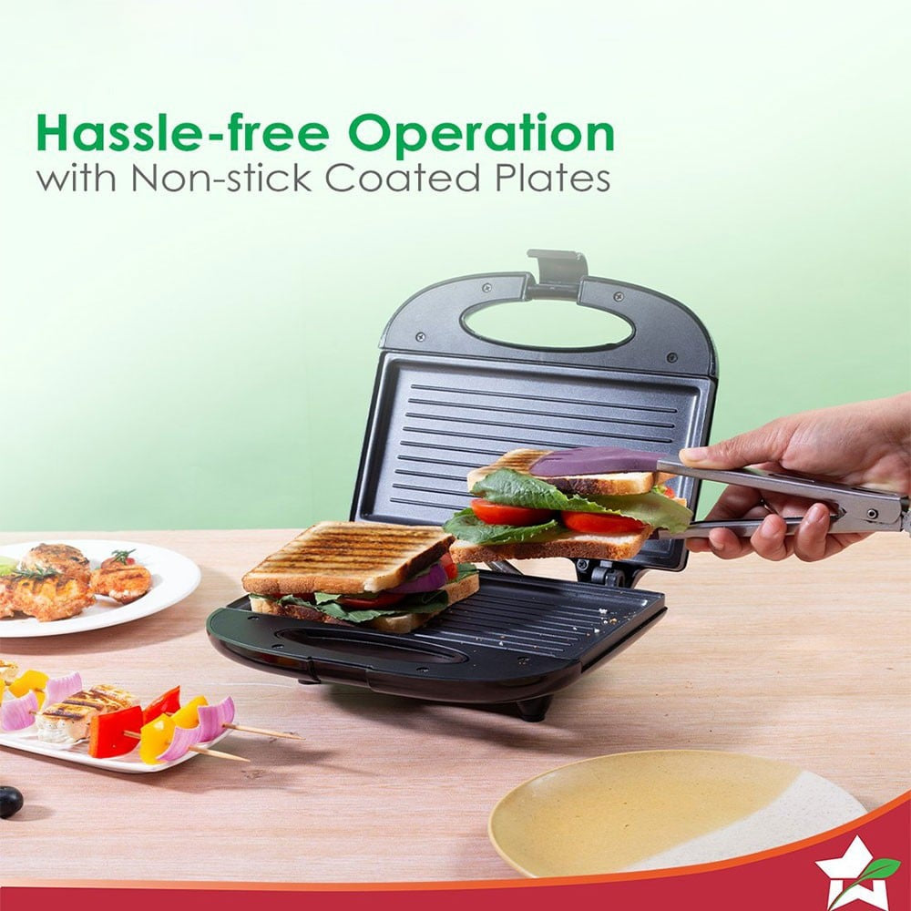 Wonderchef Prato Plus Toaster Griller & Crescent Electric Kettle (Kettle: 1350 W Griller: 800 W) : 1 pack (2 pieces)