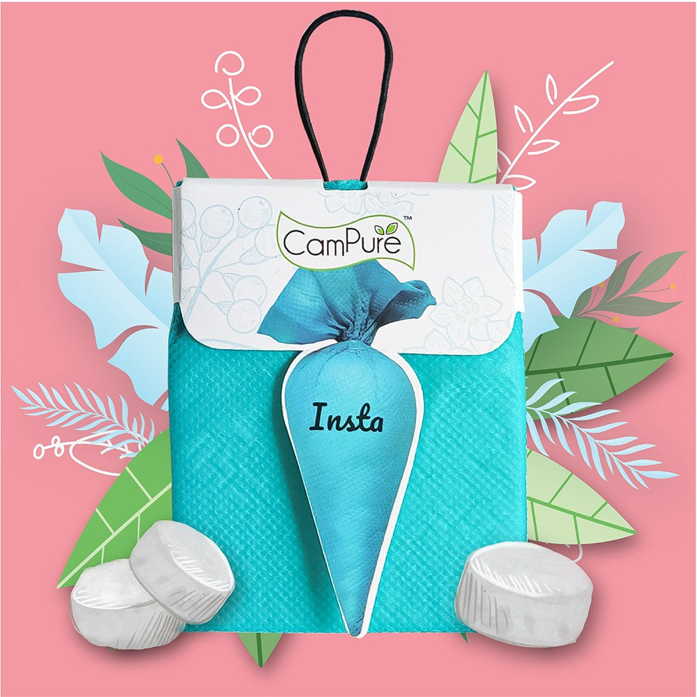 CamPure Camphor Car Freshener Insta Cone - Original : 30 g