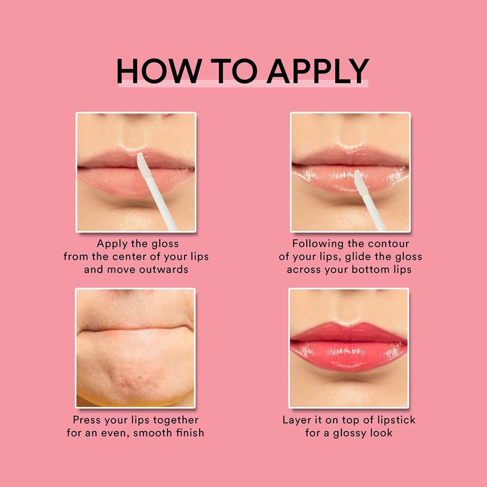 SUGAR POP High Shine Lip Gloss Marshmallow (Clear) : 3.5 ml
