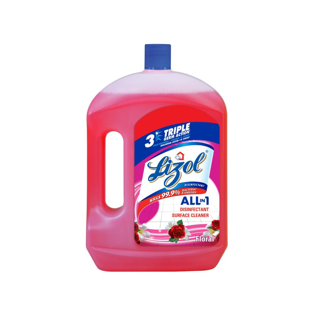 Vanish Oxi Action Fabric Stain Remover (800 ml) + Harpic Disinfectant Liquid Toilet Cleaner - (Original) + Lizol Disinfectant Surface & Floor Cleaner (Floral) Combo : 800 ml + 1 ltr + 2 ltr