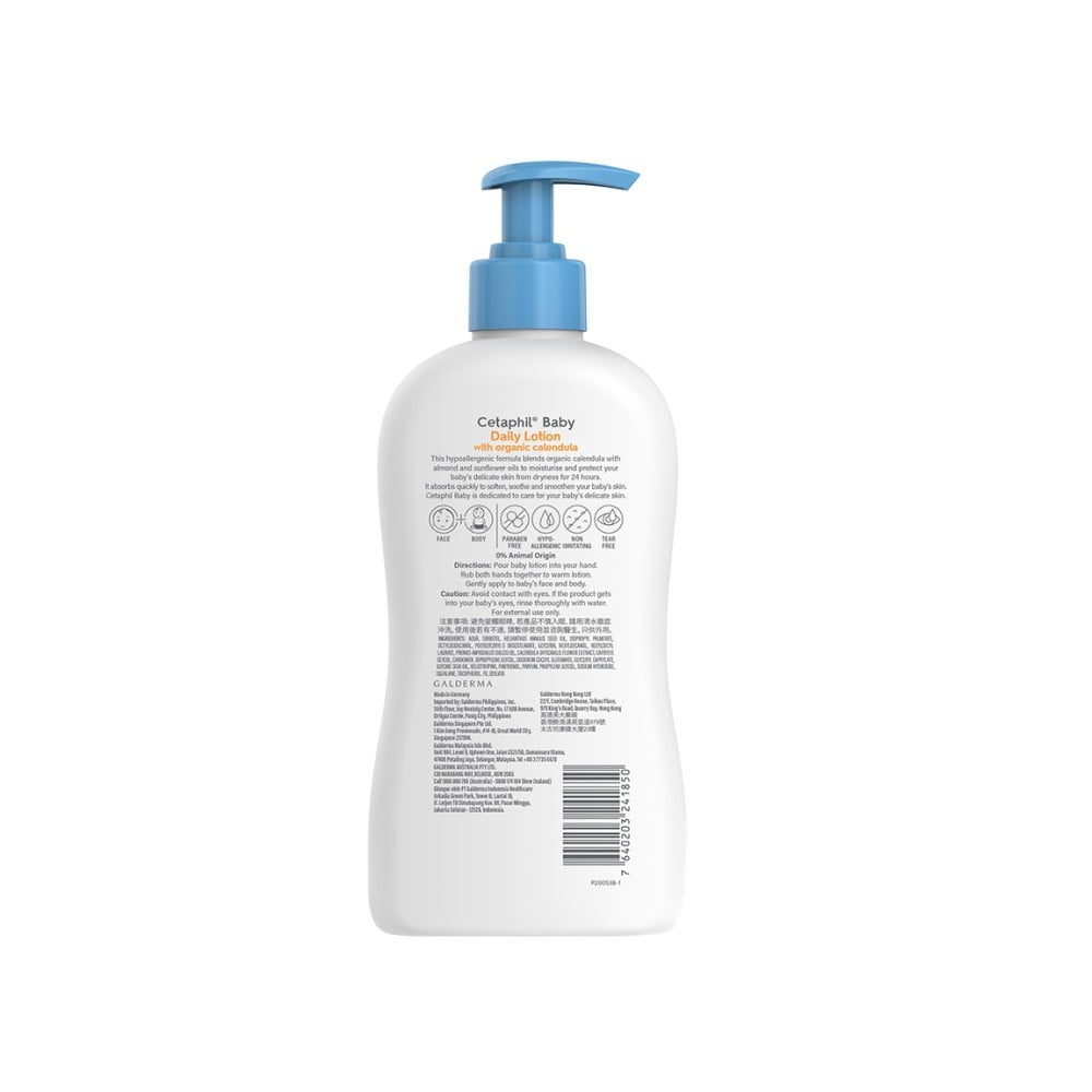 Cetaphil Daily Baby Lotion with Organic Calendula : 400 ml