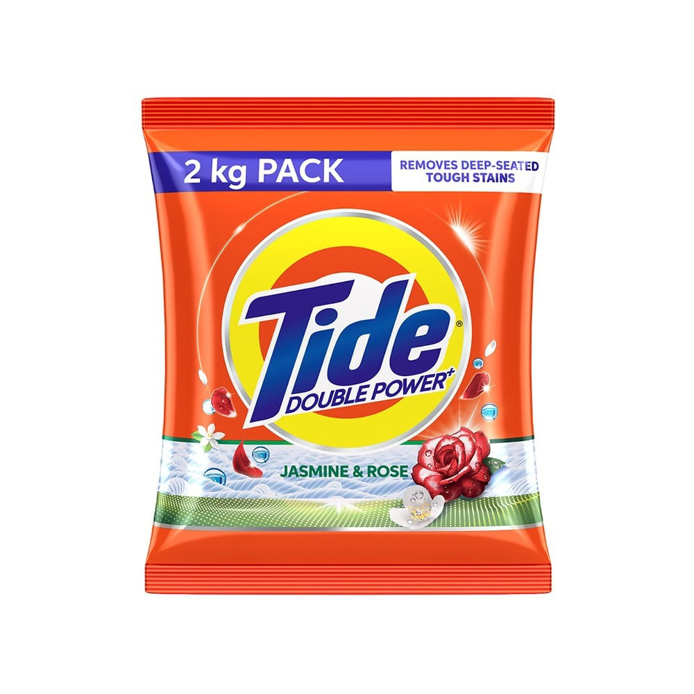 Tide Plus Detergent Powder Jasmine & Rose : 2 kg