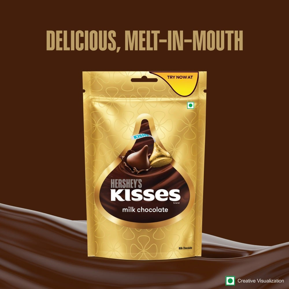 Hershey's Kisses Milk Chocolate Pack - Pack of 2 : 2 x 36 g
