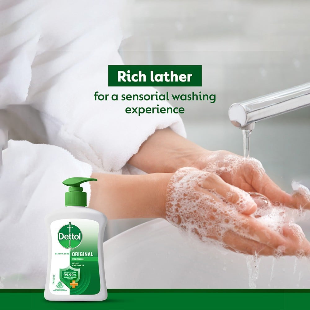 Dettol Original Hand Wash : 200 ml