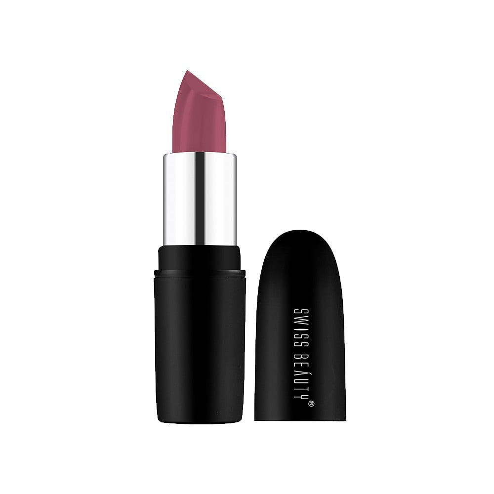 Swiss Beauty Pure Matte Lipstick (Hot Nude) : 3.8 g