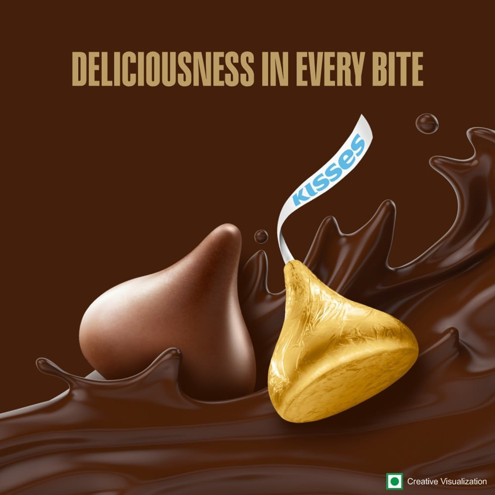 Hershey's Kisses Milk Chocolate Pack : 108 g