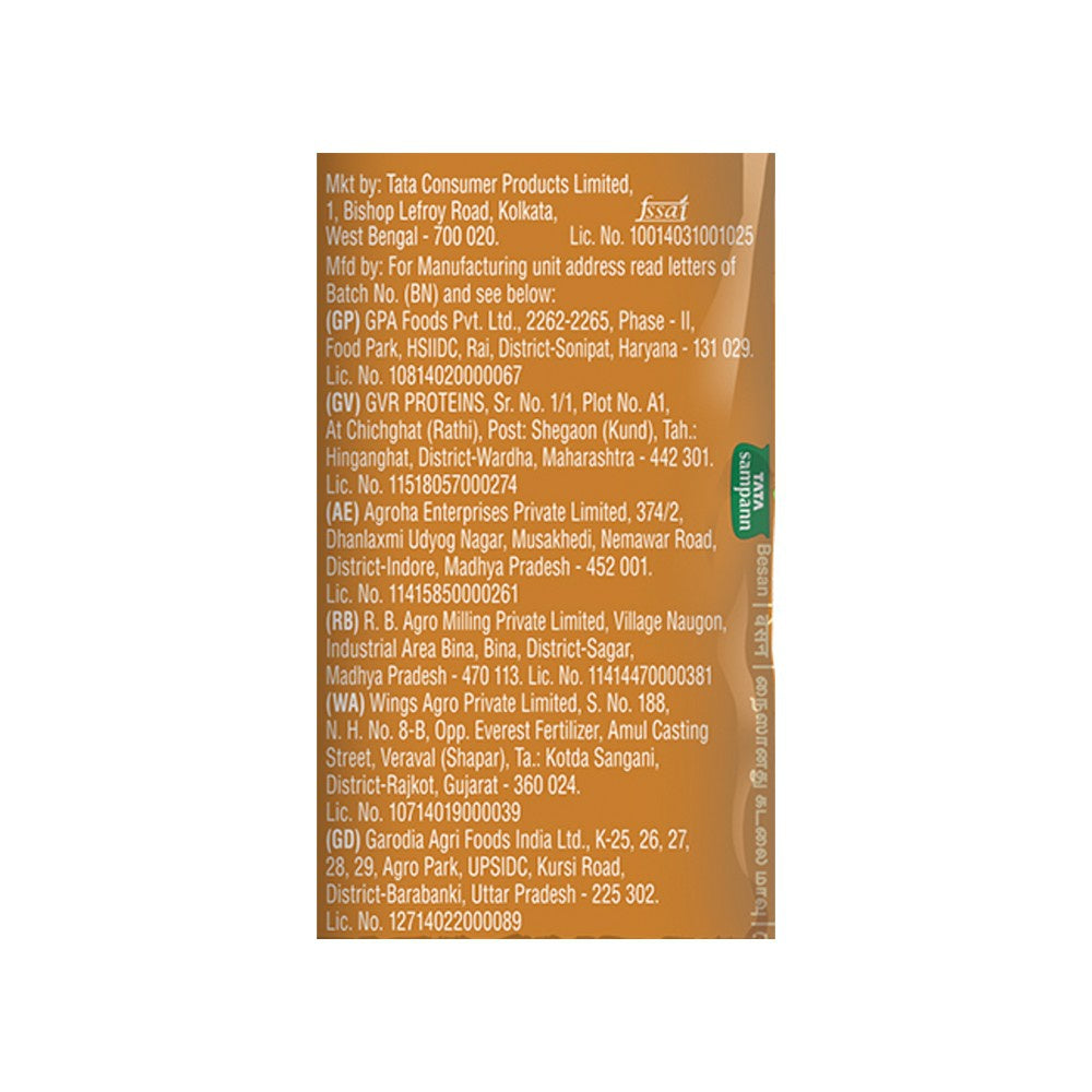 Tata Sampann 100% Chana Dal Fine Besan/Gram Flour : 1 kg