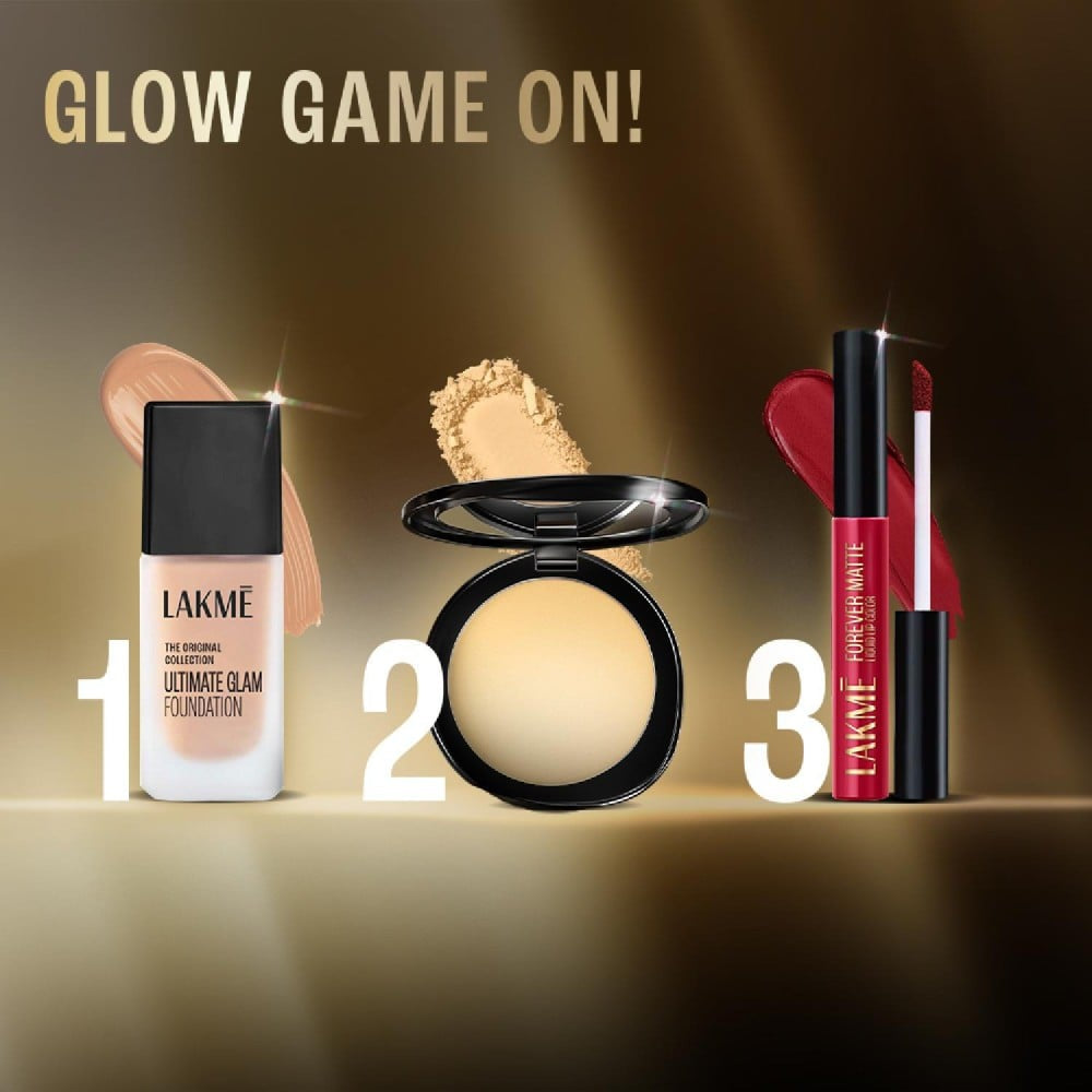 Lakme Ultimate Glam Compact Powder (Ivory Fair 01) : 8 g