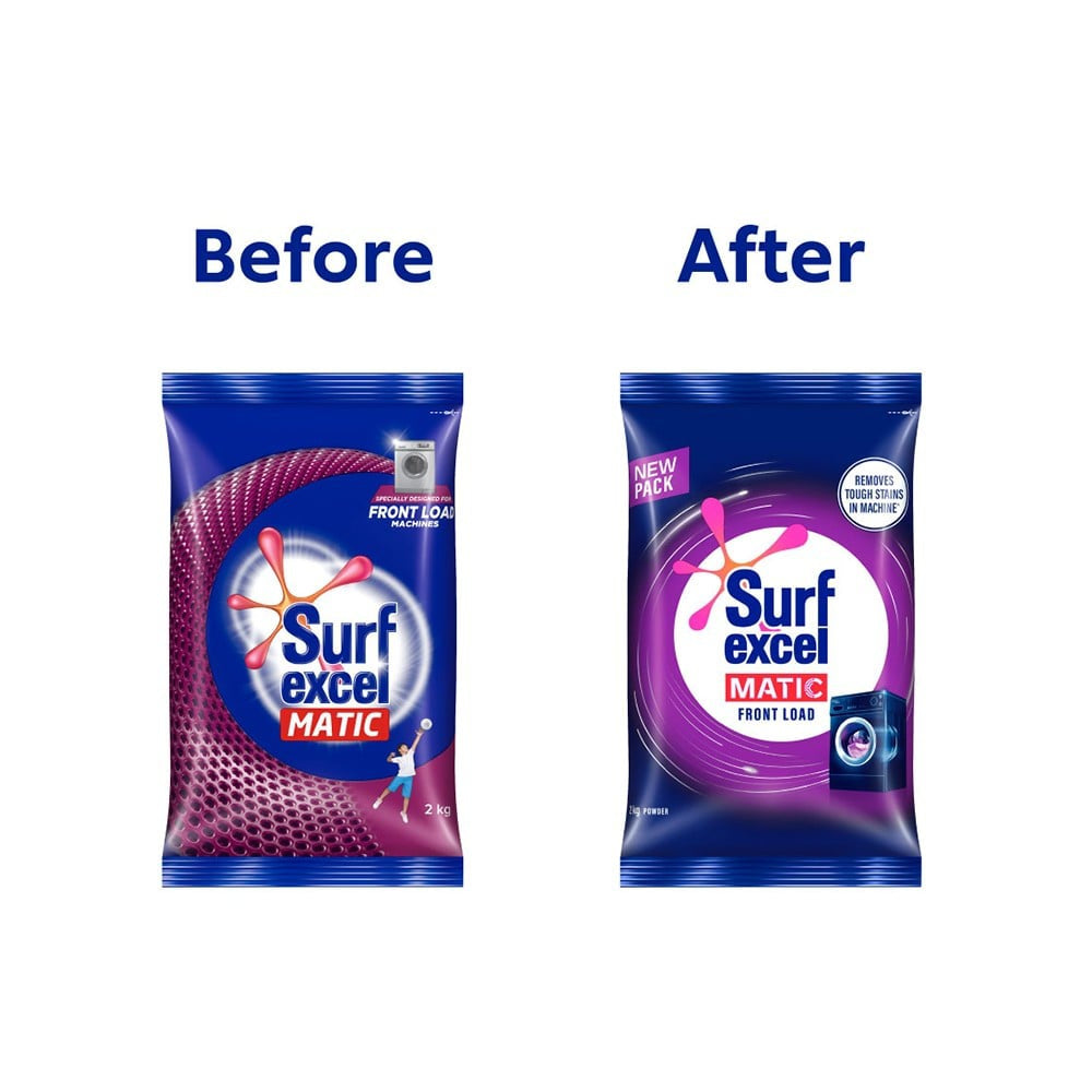 Surf Excel Front Load Detergent Powder : 2 kg